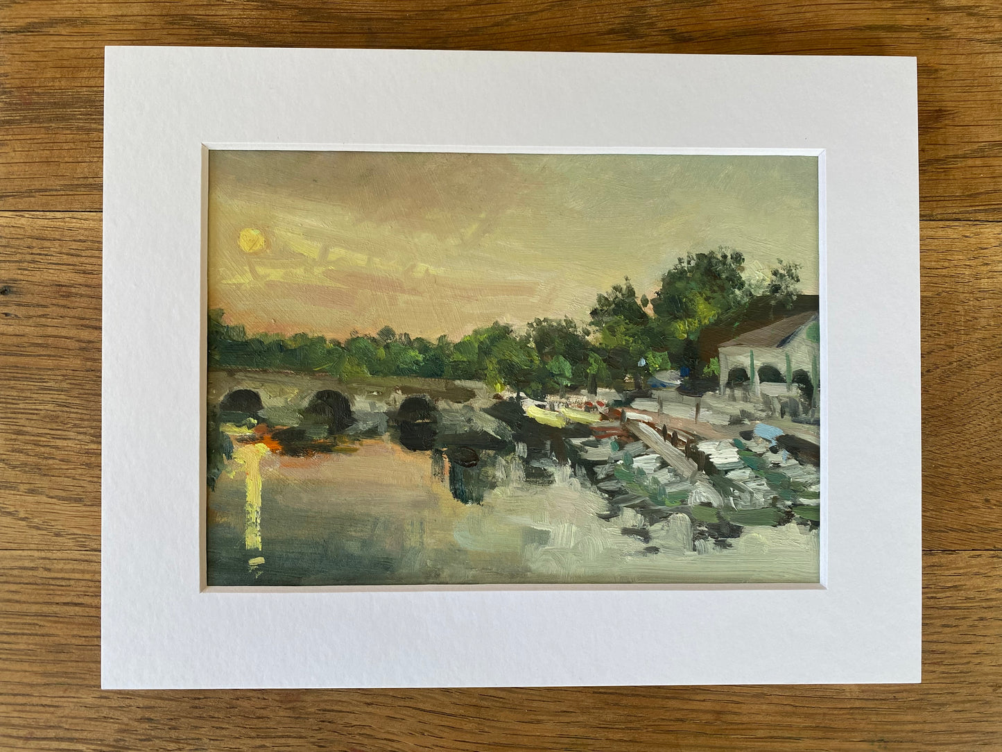 Early Morning Peach Sunrise