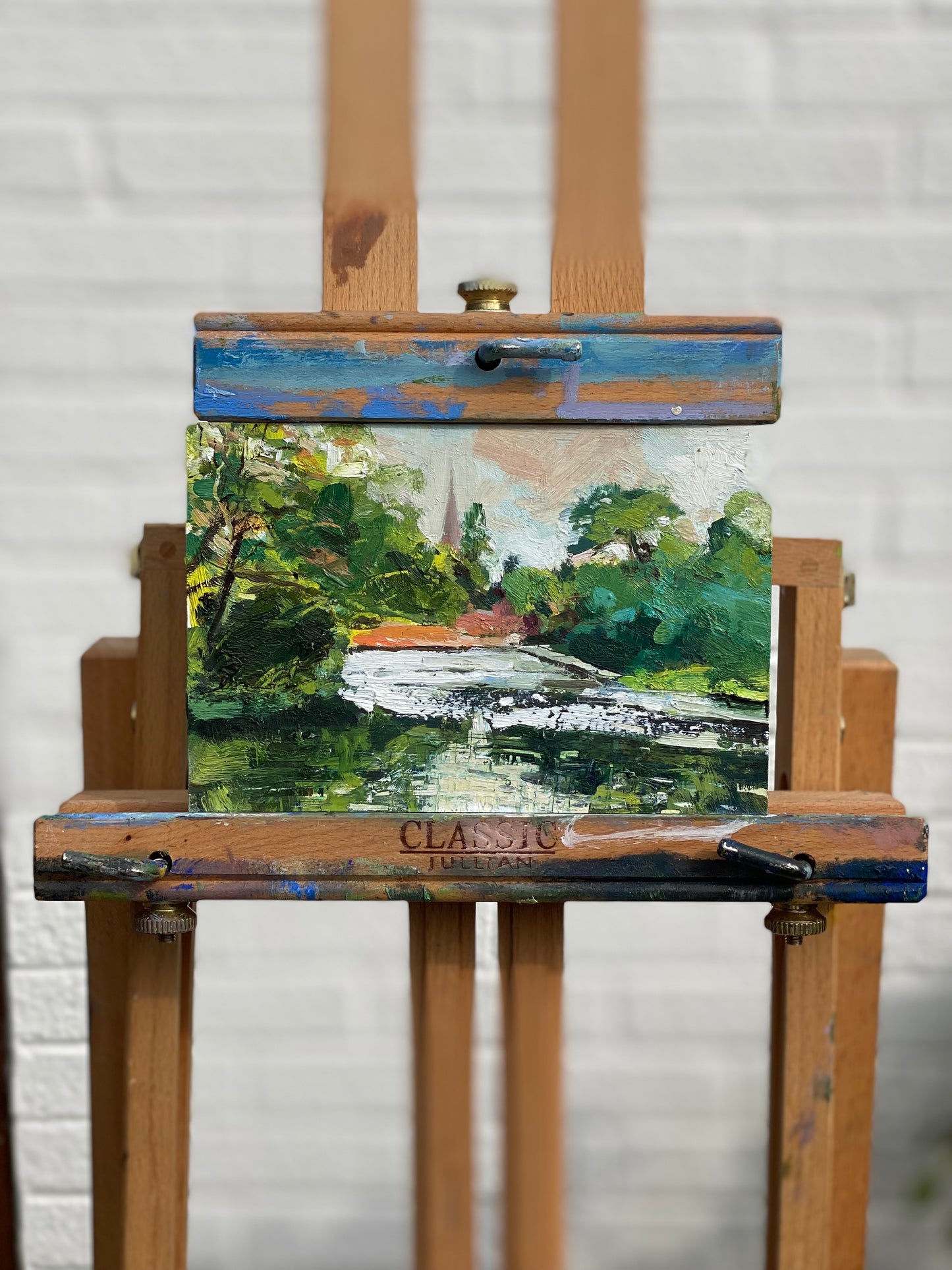 Holy Trinity Church From The Weir