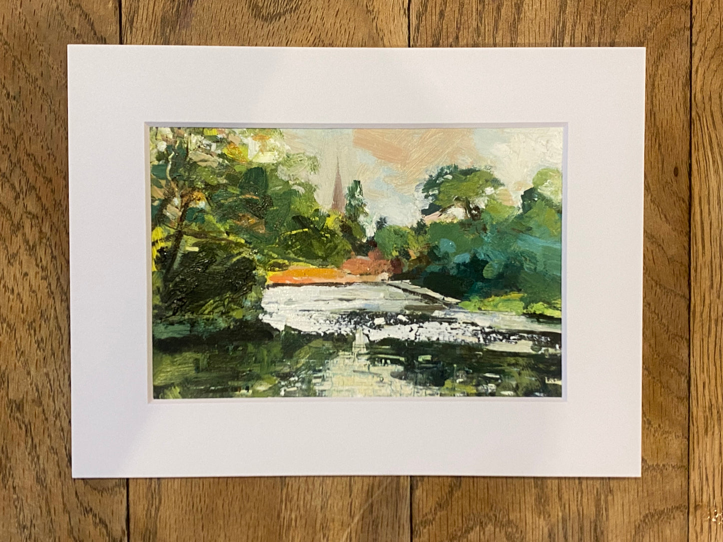 Holy Trinity Church From The Weir