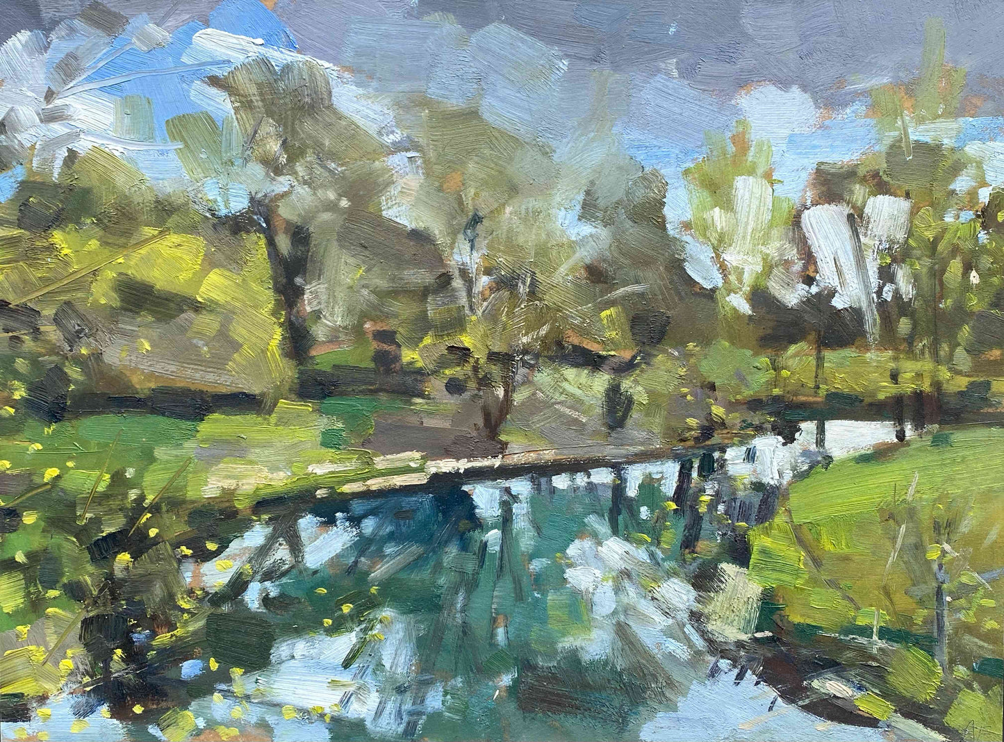 Painting Loose Landscapes in Oils