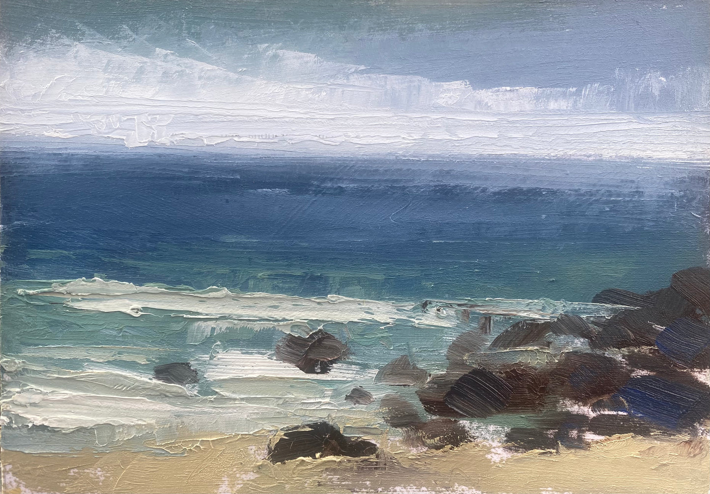 Clouds Over Porthmeor Beach