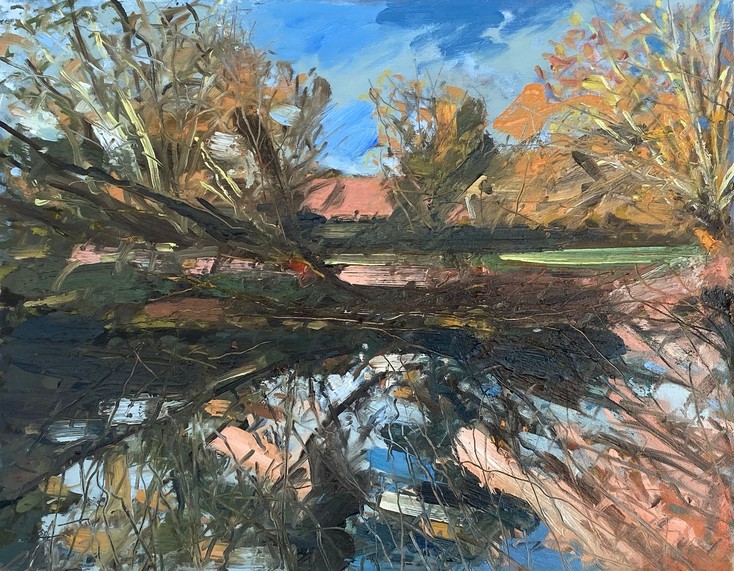Morning Reflections Along The River