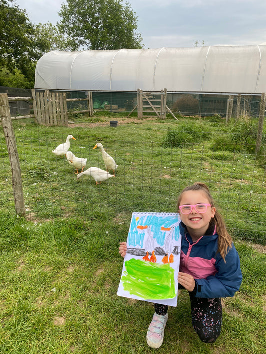 What to Expect at the Kids Art Workshops at Cobbs Farm, Near Stratford-upon-Avon