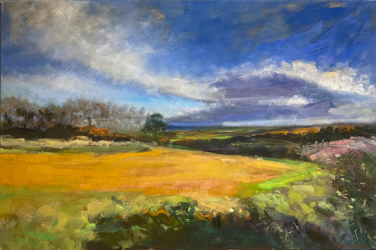 Yellow Ochre Cotswold Fields