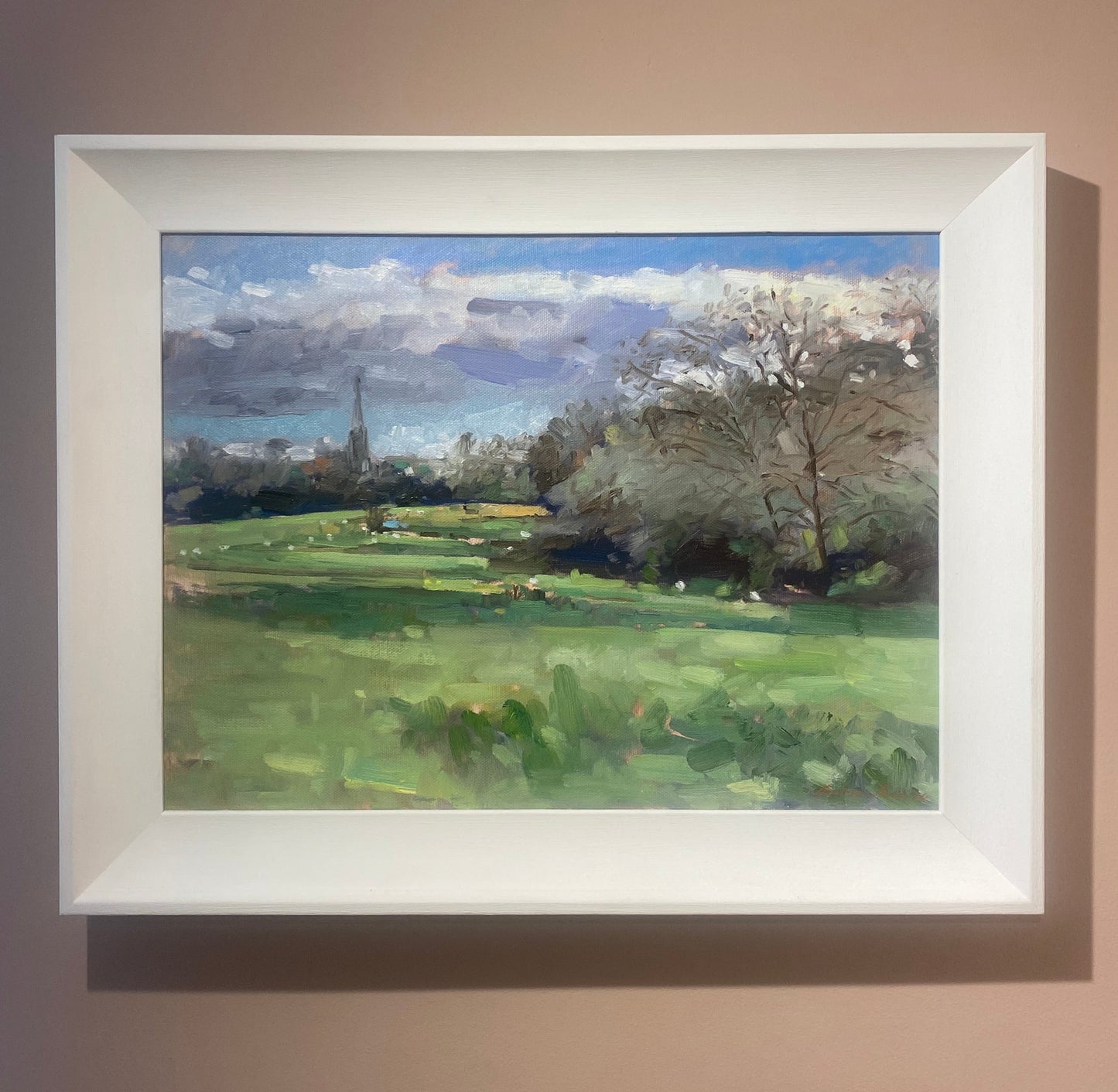 Winter Fields Towards Burford