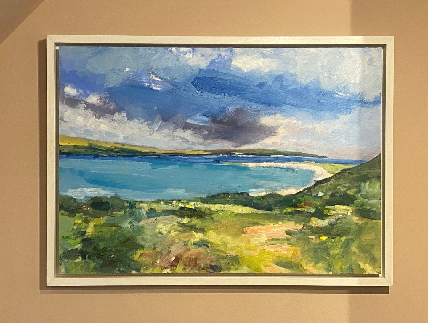 Blue Verditer Sky Over The Camel Estuary