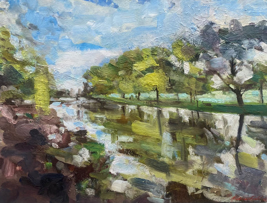 View of the River Avon from Holy Trinity Church