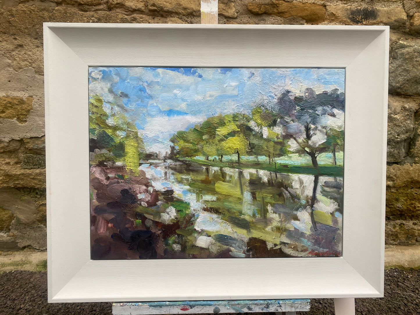 View of the River Avon from Holy Trinity Church