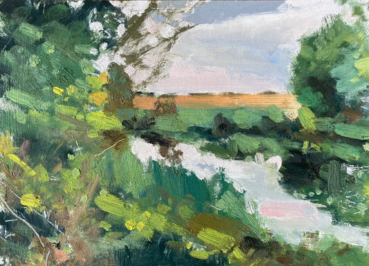 Summer Breeze Along The River