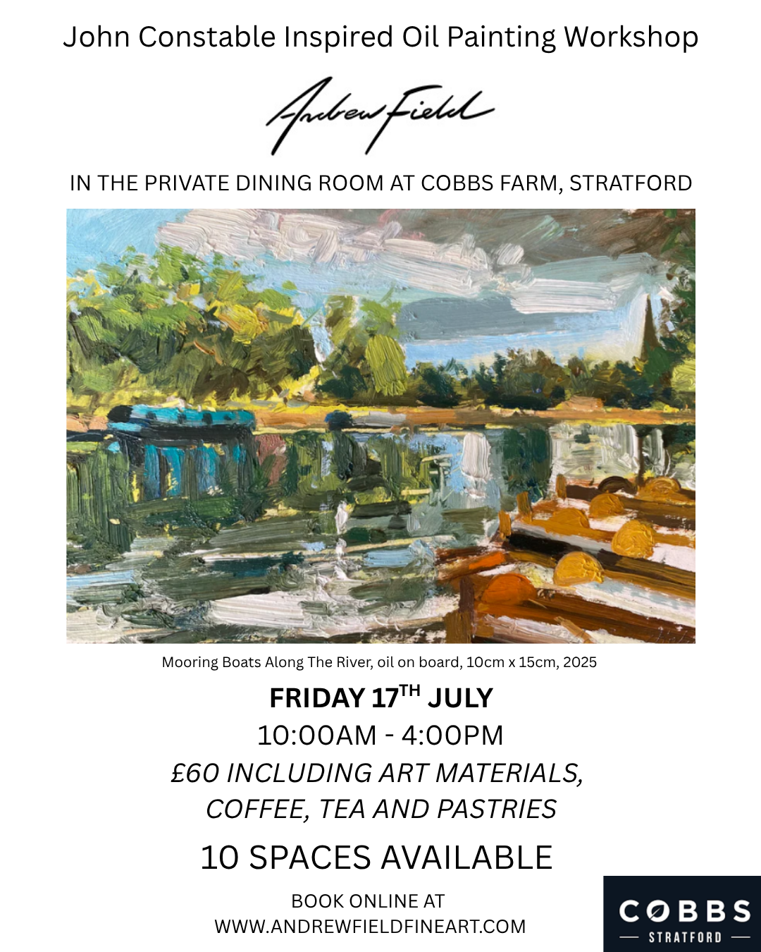 John Constable Inspired Oil Painting Workshop