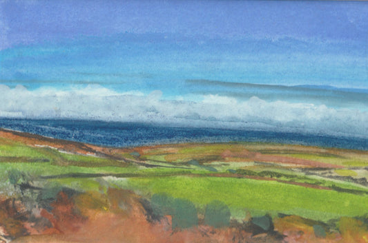 Lavande and Manganese Blue Sky