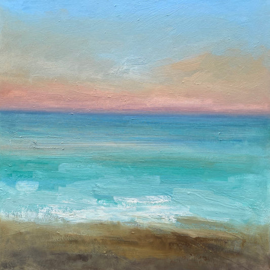 Pink Sunrise, Porthmeor Beach