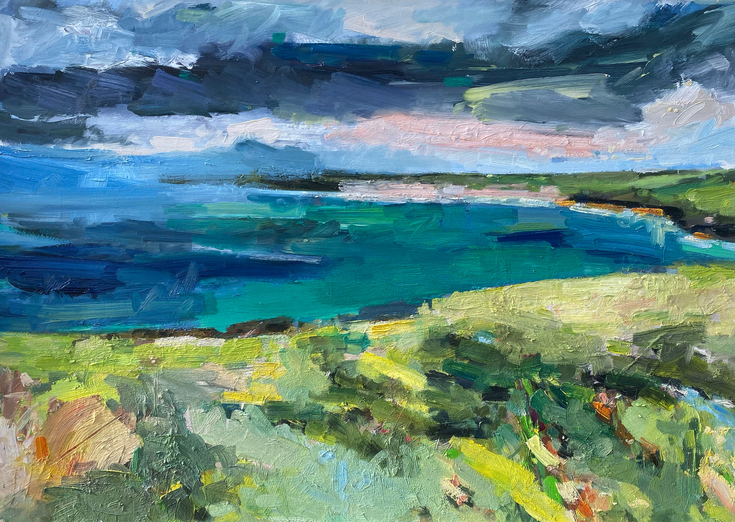 Storm Approaching Crantock Beach