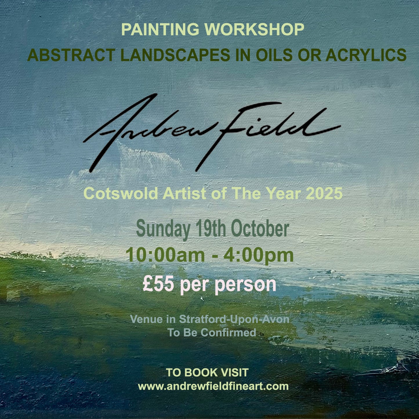 Abstract Landscapes Workshop on Sunday 19th October