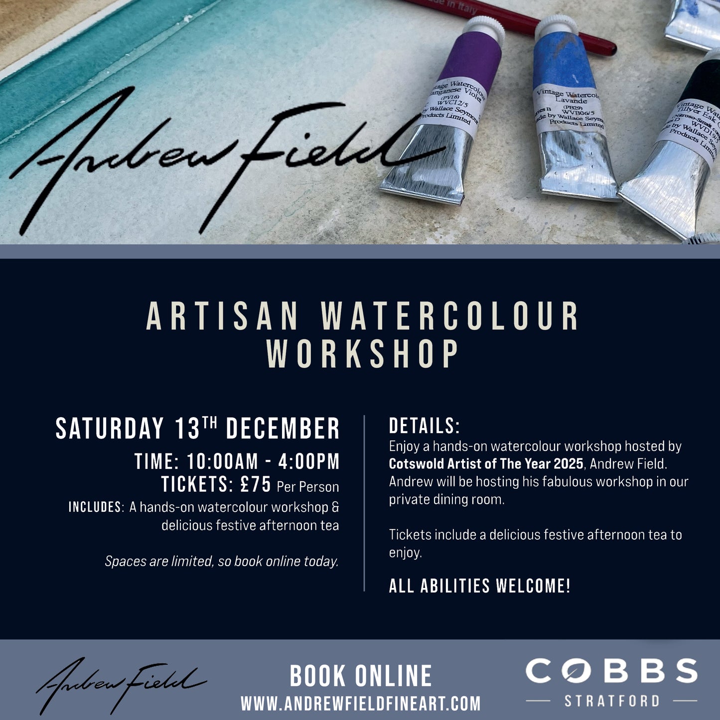 Artisan Watercolour Workshop